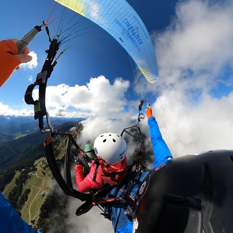 Tandem Paragliding Brauneck - Gleitschirmfliegen